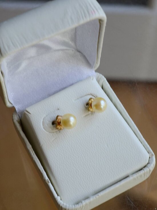 Jewelry - 14/20K Gold Filled Pearl Earrings